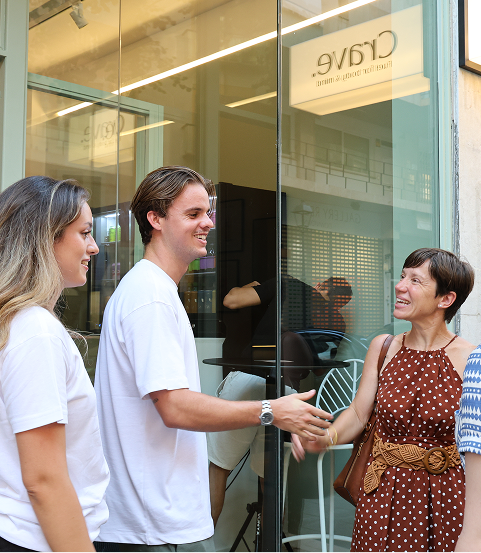 Crave store front